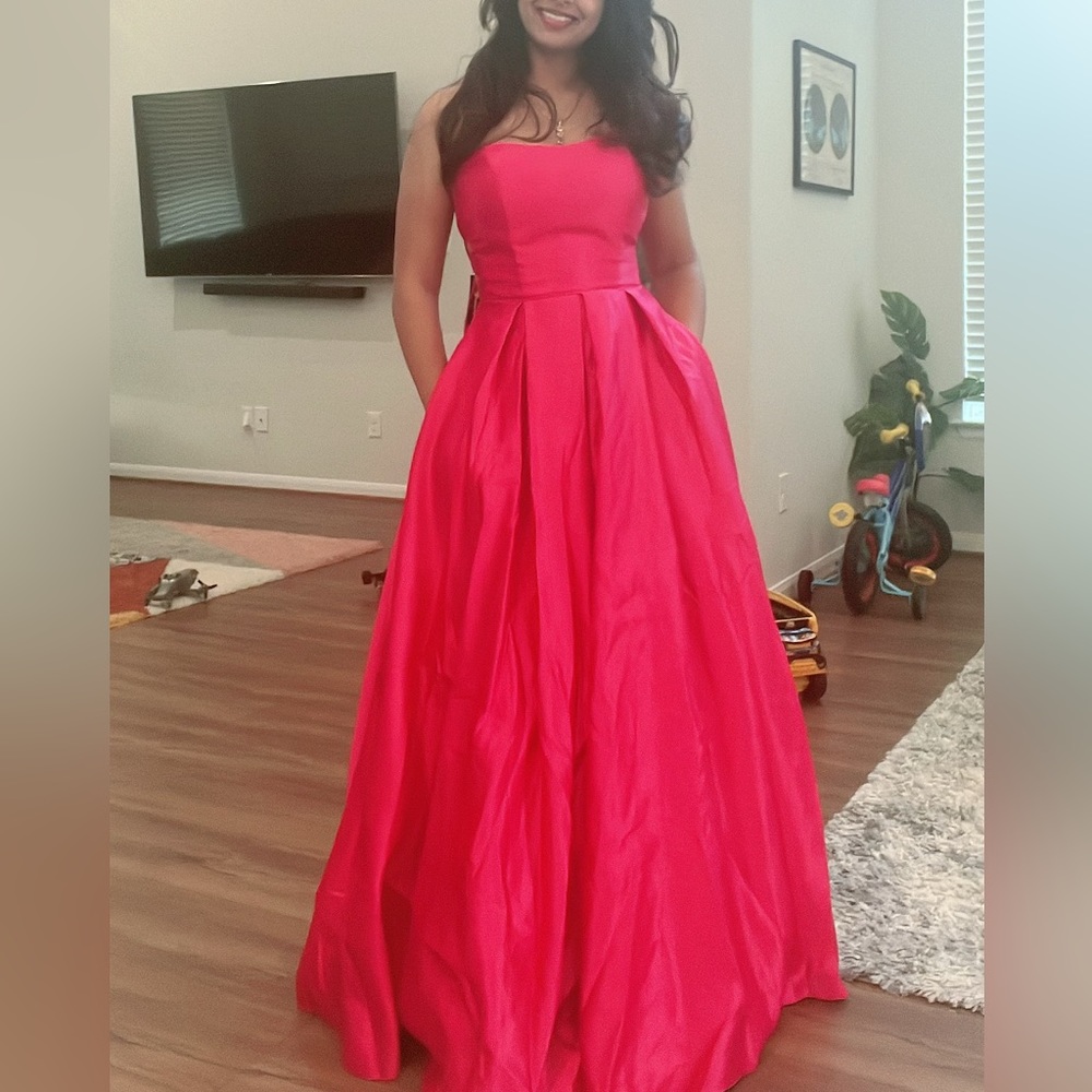 Camille la vie pink gown prom Dress